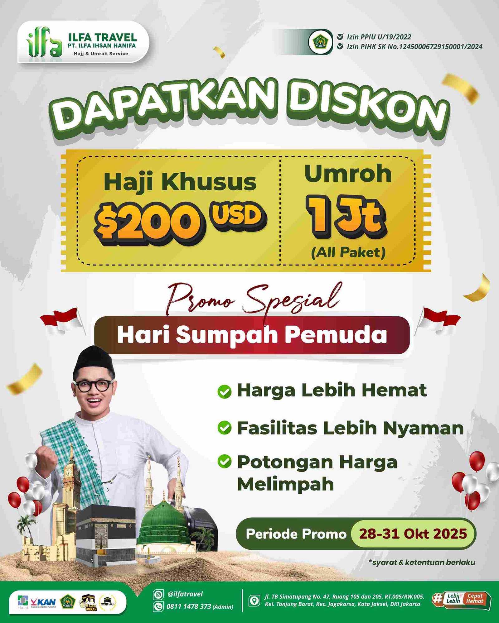Diskon Haji Plus